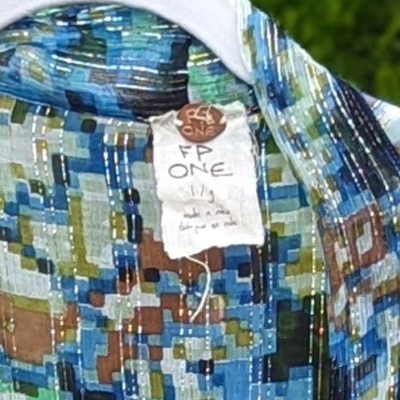 Free People Fleur De Lis Kimono sz Lg - Picture 4 of 4